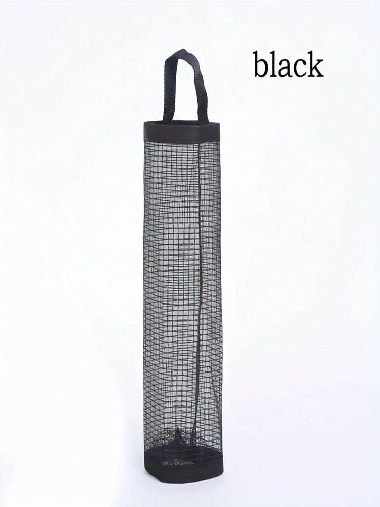 Hanging Durable Garbage Bag Holder, Plastic Bag Rack, Mesh Hanging Storage Dispenser, Foldable Breathable Washable Hanging Mesh Trash Bag Organizer, Multipurpose Household Kitchen Supplies - Multicolor - View 7