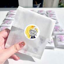 500pcs/Roll Abstract Stickers, Cute Heart Shaped Reward Stickers For Kids, Sticker Sheets For Decorating Glasses, Notebooks, Phone Cases, Luggage, Refrigerators, Computers, Scrapbooking, DIY, Waterproof & Removable