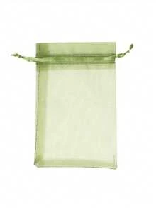 10/30/50 buc pungi de bomboane din organza verde măsliniu, rechizite de casă de Halloween și Crăciun, ambalaje pentru cadouri de nuntă, pungi de cadouri pentru evenimente de sărbători și petreceri - Multicolor - Vizualizare 8