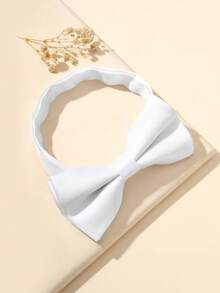 1pc Men's Basic Bow Tie 3-Color Set, Formal Business High-End Occasion Wedding Accessory, Retro Minimalist Design, Non-Wrinkle & Non-Deformation, Adjustable Buckle,