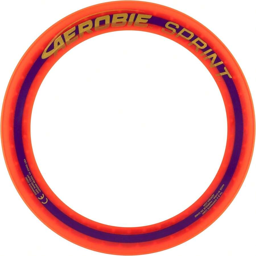 Disco volador Aerobie Sprint Ring para exteriores, 10 pulgadas, naranja - Pro Blade Púrpura - Ver 1