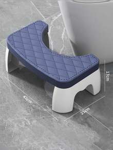 1pc Portable Folding Bathroom Step Stool, Adult Toilet Stool To Improve Sitting Posture, Slip-Resistant Sturdy Plastic Foot Stool For Toilet Training And Daily Height Increase - Multicolor - View 14