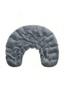 Microwave Heating Pad For Neck, Shoulders Back| Large Moist Weighted Cordless Heat Pad | Heated Neck Wrap For Targeting Stress, Tension Relief And Relaxation Grey - Grey - View 5