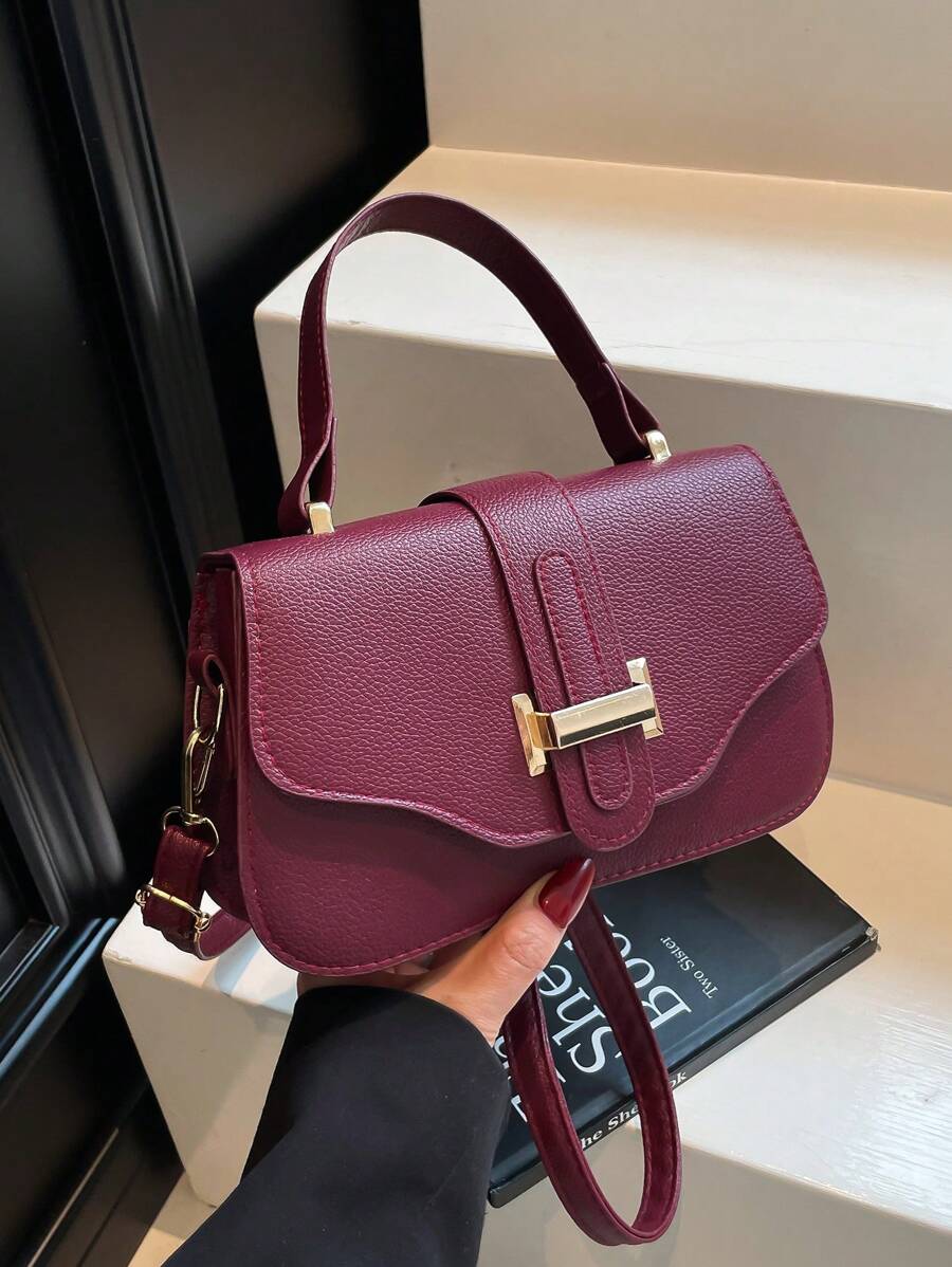 French Retro Square Bag, 2025 Summer New Unique Chic Luxury Crossbody Shoulder Bag, For Commuting