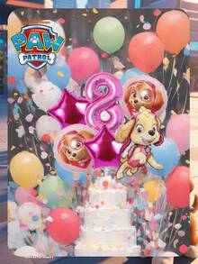 Paw Patrol 6 Stücke Tägliche Cartoon Aluminium Folie Geburtstags Party Dekoration Luftballons Bankett Hintergrund Dekorationsprodukte, das beste Urlaubsgeschenk für gute Freunde, Party Atmosphäre Dekoration, perfekte Party Dekoration, Heim Dekorationsartikel, perfekte Zimmer Dekoration, Weihnachtsgeschenke Valentinstag, ideale Freundschaftsgeschenke für Geburtstagsfeierlichkeiten, Souvenirs, Frauen Souvenirs, süße Ästhetik, Valentinstag, Geschenke, Dekorationen, Heimdekoration, Valentinstag Geschenke