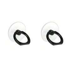 1 pieza Soporte de anillo de teléfono portátil, anillo de teléfono giratorio de 360°, soporte de anillo de teléfono transparente compatible con la mayoría de teléfonos, tabletas y fundas - Multicolor - Ver 11