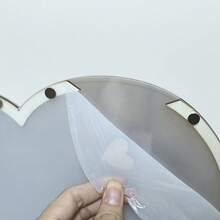 乡村风婚礼宾客签名册，配有木盒和60枚纪念币——非常适合周年纪念日、生日和特殊场合，用来收集真挚的祝福。 - 彩色 - 查看 4