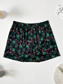 KAMULANG 5pcs/Set Men's Loose Airy Printed Boxer Briefs, Rainforest Animal Pattern, Lightweight Breathable Elastic Waist Shorts, Casual Sleepwear, Multi-Color (Please Order One Size Down For A Snug Fit) - Multicolor - View 8