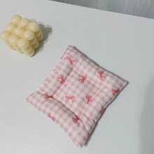 1pc Creative Bow Tie Coaster, High-End, Luxury Photography Prop, Decorative Mat, Heat Insulation Mat, Coffee Cup Mat, Holiday Decorative Coaster, Fabric Filled Coaster - Multicolor - View 9