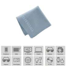 Elfenstall- 50pcs 1ml (1_4 Dram) Amber Mini Glass Bottle 1cc Amber Sample Vial Small Essential Oil Bottle Travel Must + 1pc Clean Cloth - trắng - Xem 5