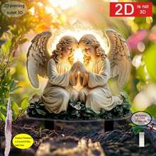 2D Flat 1pc Inspirational Garden Sign, Acrylic Material, Weather-Resistant, Suitable For Flower Beds, Lawns, Yards And Patios, Great For Seasonal And Floral Decor, Outdoor Art Decoration - Multicolor - View 3