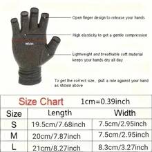 1 Pair Anti-Slip Outdoor Sports Motorcycle Cycling Gloves, Suitable For Men And Women Arm Warmers Autumn Fall Fashion - Multicolor - View 5
