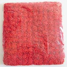 Bó hoa giả bằng xốp 144 bông, hoa hồng mini hình gấu bông, nguyên liệu làm vòng hoa DIY, phụ kiện hộp kẹo, trang trí nhà cửa và đám cưới, hoa cài cổ tay cô dâu, trâm cài áo, phụ kiện đội đầu, trang trí ngày Valentine và năm mới, phụ kiện bánh sinh nhật (Chất liệu nhựa, cần lắp ráp, dễ bị hư hỏng khi kéo mạnh) - 144 chiếc - Xem 7