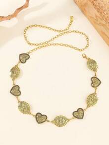 Cadena para la cintura de moda para mujer, adecuada para combinar con pantalones