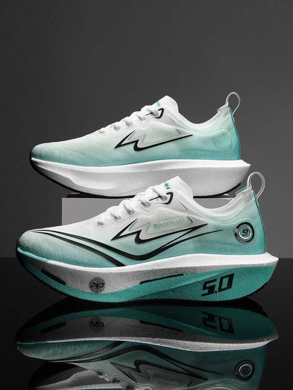 أحذية رياضية للرجال مزودة بلوح كربوني للاستخدام الخارجي، أحذية للجري والتدريب والنصف ماراثون والجري السريع؛ أحذية رياضية للنساء، أحذية للمنافسات الرياضية والميدان والطرق، أحذية جري للنساء مصنوعة من شبكة تنفس مقاومة للتآكل وامتصاص الصدمات ومانعة للانزلاق