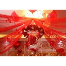 Organza Tulle Fabric, Suitable For Holiday Events And Party Decor, Home & Living, Curtains, Hangings, Gift Wrapping, Tabletop Centerpieces, Seasonal Decorations, Tablecloth Centerpieces, Atmosphere Creation Organza, Gift Wrapping Ribbons, DIY Bows, Wedding Arch & Backdrop Decor, Window Curtains, Staircase Drapes, Indoor And Outdoor Various Holiday Party