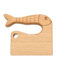 木制儿童刀烹饪玩具仿真刀切水果蔬菜儿童厨房过家家玩具蒙特梭利教育