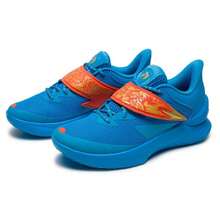 Under Armour D. FOX 1 HFD-BLU Basketballschuhe, Stoßabsorption & Grip, Unisex Sportschuhe, 3028807-419 - blau/orange - Übersicht 7