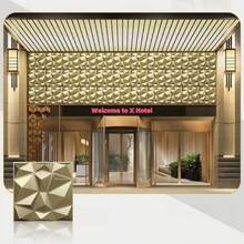 A Set Of White Laser 3D Diamond Pattern PVC Wall Panels-Perfect For Living Room, Bedroom, Kitchen, TV Background, Corridor And Office Decoration, Holiday Wall Stickers, Christmas And Winter Decoration