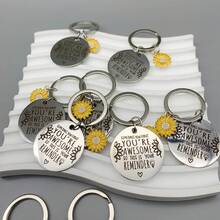 36 Peças/12 Conjuntos de Girassóis Motivacionais, "Você é Incrível!" "Você é Demais" Conjunto de Chaveiros de Presente, Aniversário, Formatura, Colheita de Outono, Ação de Graças, Natal, Presente de Feedback, Para Professores e Colegas como Agradecimento. O Conjunto Inclui 12 Chaveiros de Aço Inoxidável, 12 Cartões de Agradecimento com Folha Verde e 12 Sacos de Organza Branca Ideias de Presente Acessórios de Bolsa Cordões com Suporte de ID Acessórios de Carro Encantos de Bolsa