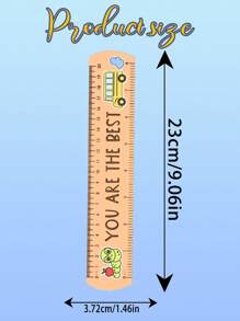 School Is Starting! Customized Wooden Children's Triangular Rulers, Teacher's Vector Graphics, Customized Name Triangular Rulers. On The First Day Of School, School Supplies, Children's Gifts, Unicorn Patterns, Rocket Patterns, Hot Air Balloon Patterns, Wooden Rulers, Suitable For Boys And Girls, Essential School Supplies., School Supplies,Back To School