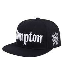 2025 nueva gorra COMPTON Street Dance sombrero Hop sombreros para hombres mujeres adultos al aire libre Casual gorra de béisbol para el sol FDXN - Blanco - Ver 9