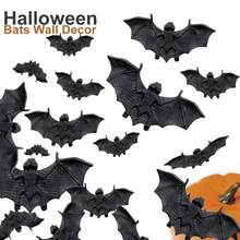 Halloween Black Bat Decorations, Party Decor