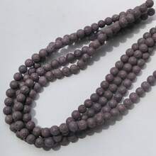50pcs 8mm Colored Volcanic Stone Round Beads DIY Handmade Bead Jewelry Accessories Bracelet Necklace Accessories