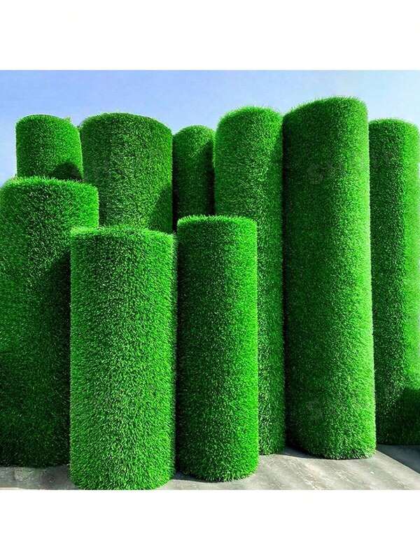 1pc High Quality Artificial Turf, Fake Grass Carpet, Outdoor Artificial Grass, Artificial Grass Carpet, Luxurious Texture, Realistic Indoor/Outdoor Lawn Mat, Premium Visual And Tactile Experience, Suitable For Outdoor Garden, Patio, Yard, Yard Decor, Outdoor Activities, Landscape Backyard Lawn