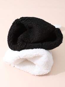 1 pieza Mallas térmicas forradas de felpa gruesa para niños, leggings resistentes y versátiles para uso en invierno por debajo de 5°C