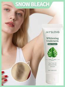 1 Pack Of 30g Underarm Whitening Care Cream, Underarm Brightening And Dull Cream, Underarm Whitening Cream, Brightening Cream, Refreshing And Non-Sticky, Gentle And Nourishing Smooth Underarm Skin Daily Cream, Suitable For A Variety Of Skin Types, Brightens And Radiates, Helps Improve Underarm Dullness, And Makes The Skin More Translucent