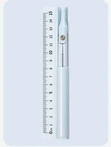 1 pieza Herramienta de 3 en 1, Brújula, Regla y Lápiz, Adecuado para Estudiantes, Escuela y Suministros de Oficina, Herramientas de Medición y Dibujo, Papelería, Útiles Escolares, Juego de Útiles Escolares