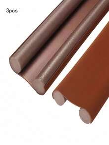 1 pieza Tope de puerta de hule y textil de alta resistencia - Burlete a prueba de sonido y ahorro de energía, adecuado para puerta de dormitorio - Sello de fondo de puerta impermeable de 93 cm - Multicolor - Ver 20