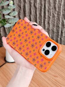 GALLAPLE Pink Floral Phone Case, Botanical Phone Cover, Aesthetic Blossom Design, Durable Protective Case,Compatible With IPhone 16 Promax 16 15 14 13 12 11 X XS XSMAX Plus Pro Case - Grey - View 1