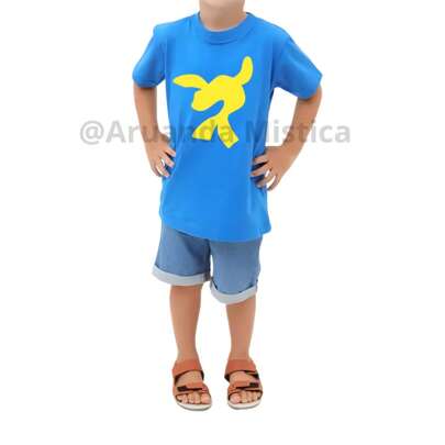 Camiseta Infantil Unissex Lucas Neto Youtuber Os Aventureiro 100% Algodão