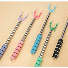 1 szt. Rozkładany wieszak na ubrania ze stali nierdzewnej, miniaturowy składany stojak do suszenia z rozszerzalną konstrukcją, wygodny do wieszania ubrań i suszenia prania