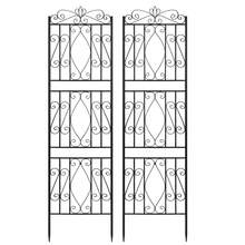 2 Panels 72in Tall Outdoor Garden Metal Trellis Climbing Plant Support Frame - 1 - View 7