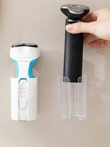 1pc Plastic Shaver Rack. Multi Functional Razor Holder.