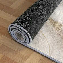 天鹅绒 850g/M² 涤纶轻奢极简几何图案室内地板柔软加厚防滑走廊简约地毯，简约风格和防滑性能，营造优雅环境柔软区域地毯 - 大渐变设计，防滑和可机洗，适用于客厅、卧室、办公室 - 复古波西米亚风格家居装饰地毯入口装饰 - 彩色 - 查看 6