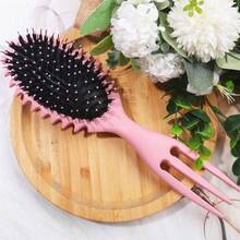 Curl Defining Brush, 2025 Curly Roll Comb Hair Brush Styling Brush, Curly Hair Brush, Shaping Defining Curls For Women Pink,Hair Tools,Hair Items,Travel Essential,Travel,Barber,Hairstylist,Barber Accessories,Valentine's Day,Hair Supplies,Hair Stylist,Barbershop,Salon,Vacation Essentials,Hair Products,Barbershop,Valentine's Gift,Travel Essentials For Women,Hair Stylist Tools - Pink - View 6