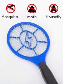 1 件，强力电动苍蝇拍和灭蚊器 - 电池供电的手持式驱虫拍，具有耐用稳定的设计，便携式昆虫陷阱，适用于室内、家庭、办公室、户外、后院、庭院、露营、徒步旅行、旅行和野餐 - 有效的灭蚊和害虫控制小工具（不含电池） - 多色可選 - 查看 2