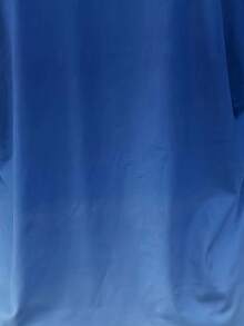 Plus Size Gradient Print V Neck T-Shirt, Casual Short Sleeve Top For Spring & Summer, Women'S Plus Size Clothing - 藍色 - 查看 3