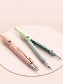 1 pieza Herramienta de 3 en 1, Brújula, Regla y Lápiz, Adecuado para Estudiantes, Escuela y Suministros de Oficina, Herramientas de Medición y Dibujo, Papelería, Útiles Escolares, Juego de Útiles Escolares