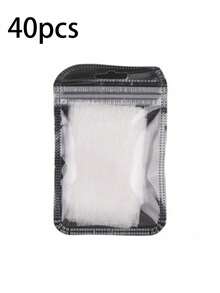 10/20/4 件玻璃纤维指甲延长条，无味，隐形丝纤维，用于指甲修复和强化，天然指甲玻璃纤维条 - 彩色 - 查看 13