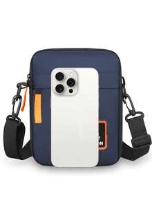 新款男士包袋 - 休闲单肩包、牛津布小背包、男士包、休闲斜挎包 - 彩色 - 查看 3