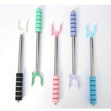 1 szt. Rozkładany wieszak na ubrania ze stali nierdzewnej, miniaturowy składany stojak do suszenia z rozszerzalną konstrukcją, wygodny do wieszania ubrań i suszenia prania