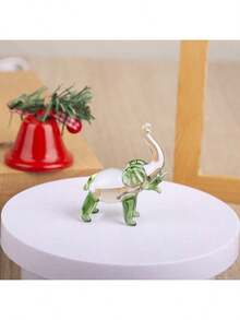 One Handmade Crystal Elephant, An Elegant Holiday Gift. Suitable For Family, Friends, Lovers, Girlfriends And Household Members, The Crystal Material Adds A Luxurious Feel. Can Be Used As Room Decoration, Office Desk Ornament, Home Decor, Holiday Gift, Birthday Gift, Scene Decor And Holiday Accessories Gifts Graduation