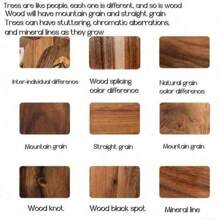 1pc Rosewood Cutting Board - Wooden Kitchen Chopping Board, Stylish Long Handle, Solid Wood, For Meat, Cheese, Bread, Vegetables And Fruits - Charcuterie Board Cheese Serving Platter, Perfect For Food Slicing And Display, Portable Camping Cutting Board, Essential For Modern Country Kitchen. Mother's Day Gift, Wedding Season Kitchen Supplies, Christmas Gift. - Wood Color - View 12