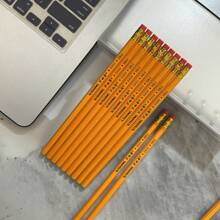 HB铅笔 木质20/12/6号铅笔 小学生素描绘画铅笔 带橡皮擦 跨境外贸文具笔 文具派对礼物 教师学习用品 旅行铅笔 儿童学习用品 可爱手写 幼儿园奖品 - 彩色 - 查看 3