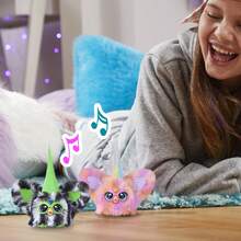 Furby Furblets Fierce & Fabulous 2 Packs, Greenie-Meanie & May-May With 45 Sounds Each, Electronic Plush Toys For Girls & Boys, Back To School Gifts, Ages 6+ - MAY-mAY & GREENIE-mEANIE - View 8